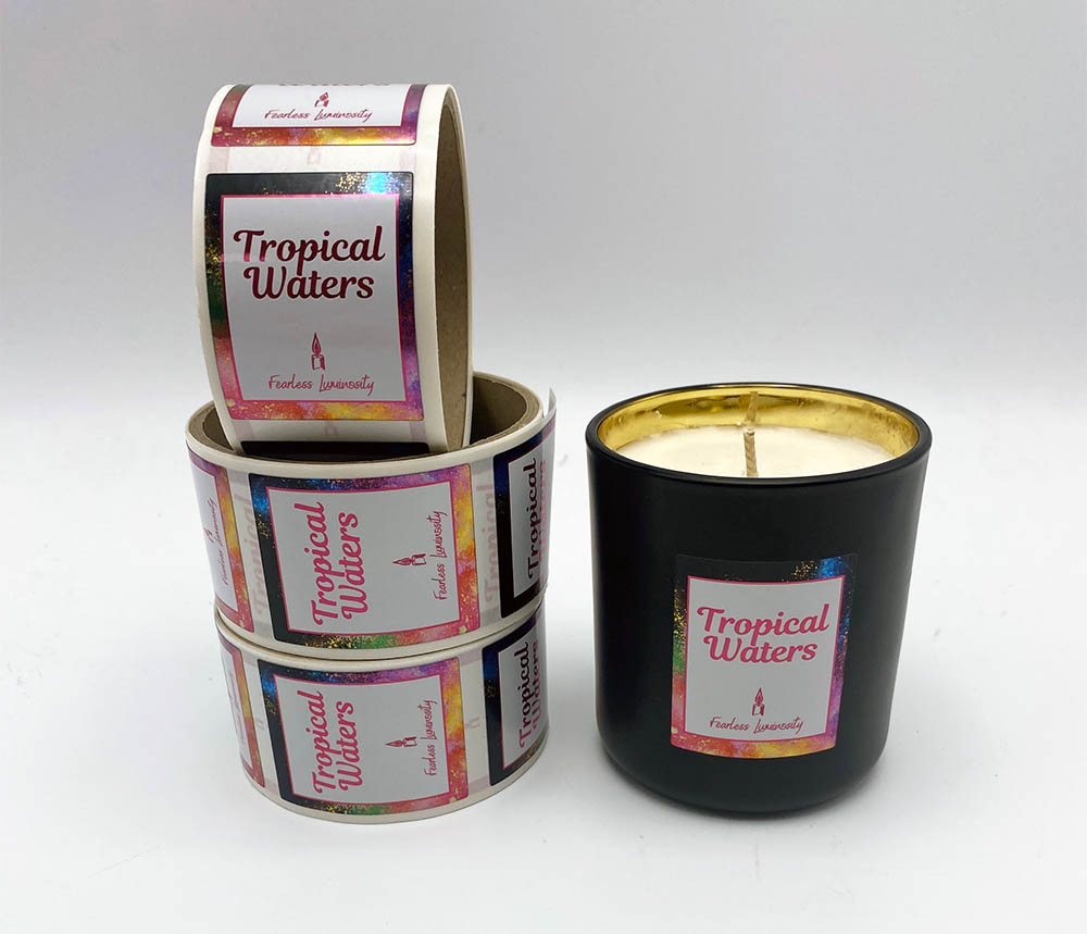 Candle Labels Stickers