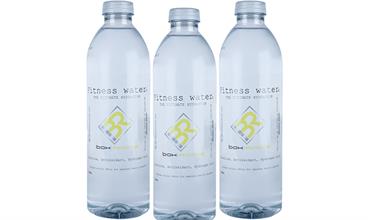 Translucent stickers on bottles