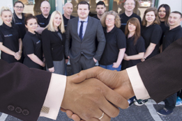 Photo of the team at Fast Labels