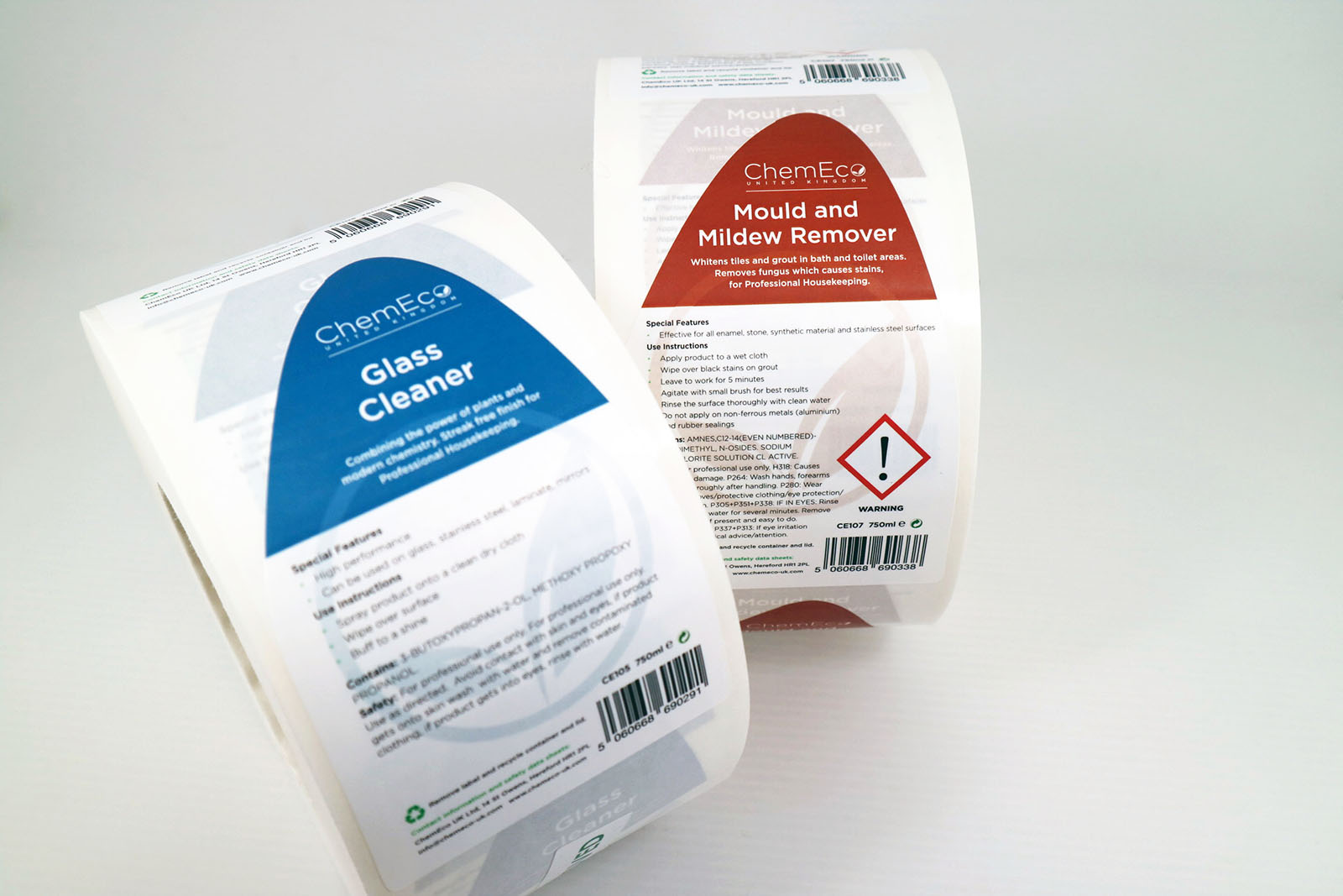 Custom shape labels