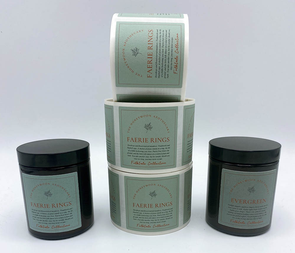Candle Labels Printed