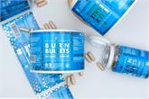 Printed product labels for capsule bottles