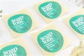 Individually cut round labels for soap folk