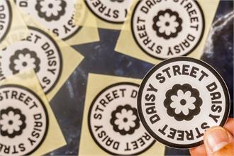 Individual logo stickers