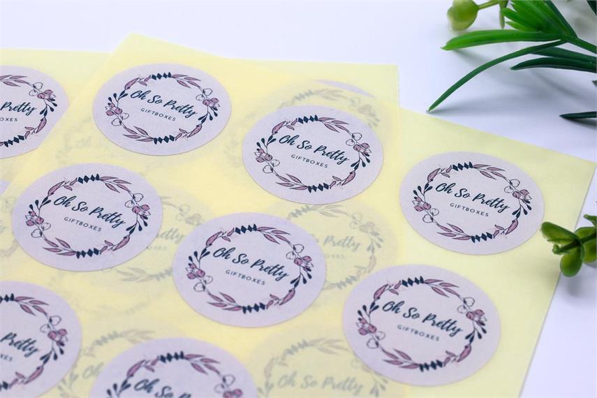 Circle labels on sheets